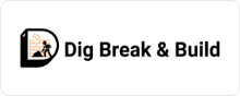 Dig Break Build Logo